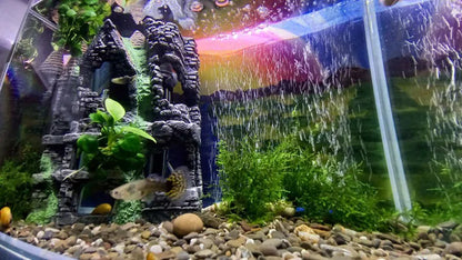 حجر هواء أكسجين للأحواض السمكية 10-40 سم | Aquarium Air Stone Bubble Bar