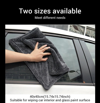 منشفة مايكروفايبر 1200GSM للسيارات | SEAMETAL Car Detailing Towel