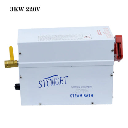 مولد بخار ساونا منزلي 220V/380V | Steam Generator for Sauna, SPA & Steam Shower with Digital Controller