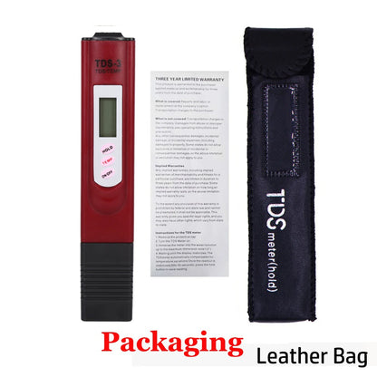 جهاز قياس TDS الرقمي المحمول لفحص جودة المياه | Portable LCD Digital Water Quality Tester