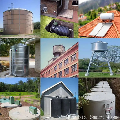 حساس مستوى المياه الذكي Tuya WiFi للخزانات | Smart Water Tank Level Monitor