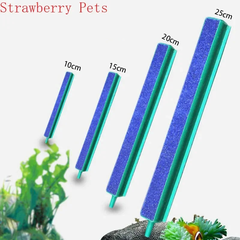 حجر هواء أكسجين للأحواض السمكية 10-40 سم | Aquarium Air Stone Bubble Bar