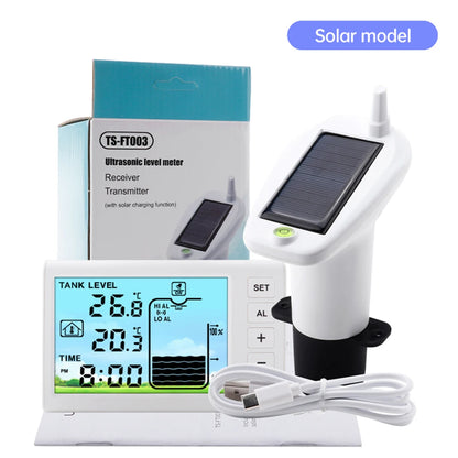 جهاز مراقبة مستوى المياه اللاسلكي بالموجات فوق الصوتية | Ultrasonic Water Tank Level Meter