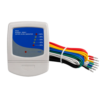 جهاز قياس مستوى مياه الخزان 6 حساسات | WEC Water Tank Level Indicator