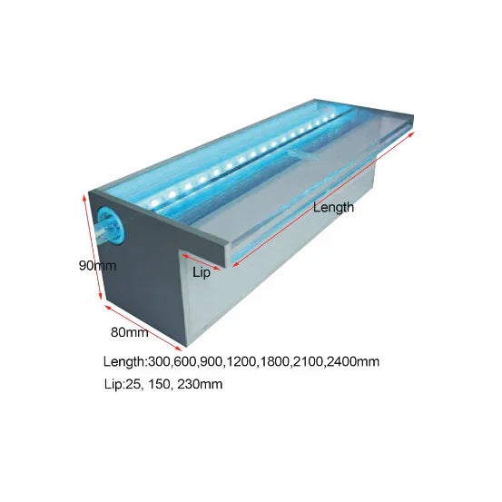 شلال ماء اكريلك جداري