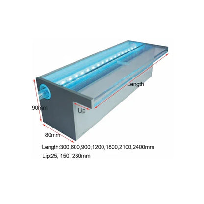 شلال ماء اكريلك جداري