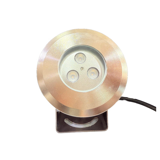 كشاف نافورة بقاعدة ستانلس  316 watt 6 / 12v