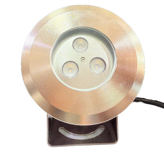 كشاف نافورة بقاعدة ستانلس  316 watt 6 / 12v