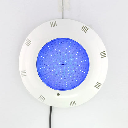 كشاف مسبح بلاستيك لطش جداري ليد بعدة الوان 12ف 24 واط