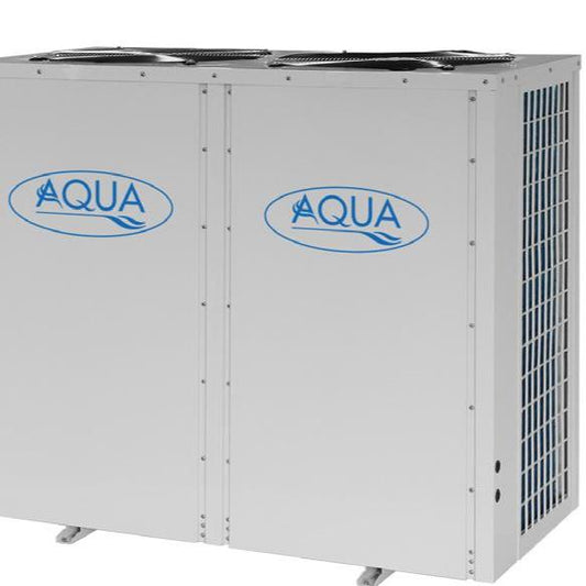 سخان مسبح AQUA HeatPump إيطالي بتقنية المضخة الحرارية، يوفر تدفئة اقتصادية وفعالة لمياه المسابح مع كفاءة عالية في استهلاك الطاقة، مناسب للمسابح المنزلية والتجارية.