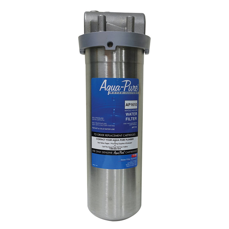 Aqua-Pure AP1610 stainless steel whole-house water filtration system
