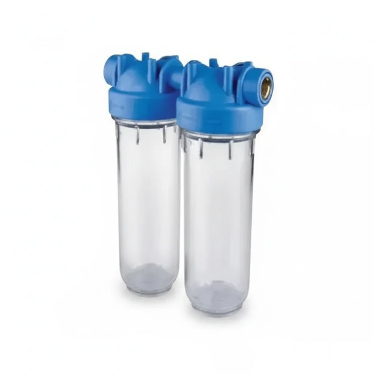 فلتر مياه Atlas إيطالي مرحلتين سن نحاس 10 بوصة | Atlas Italy 2-Stage Brass Water Filter 10 Inch