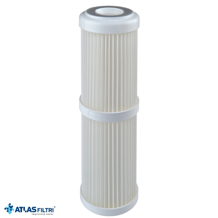 Atlas Filtri polyester pleated 10 inch 50 micron