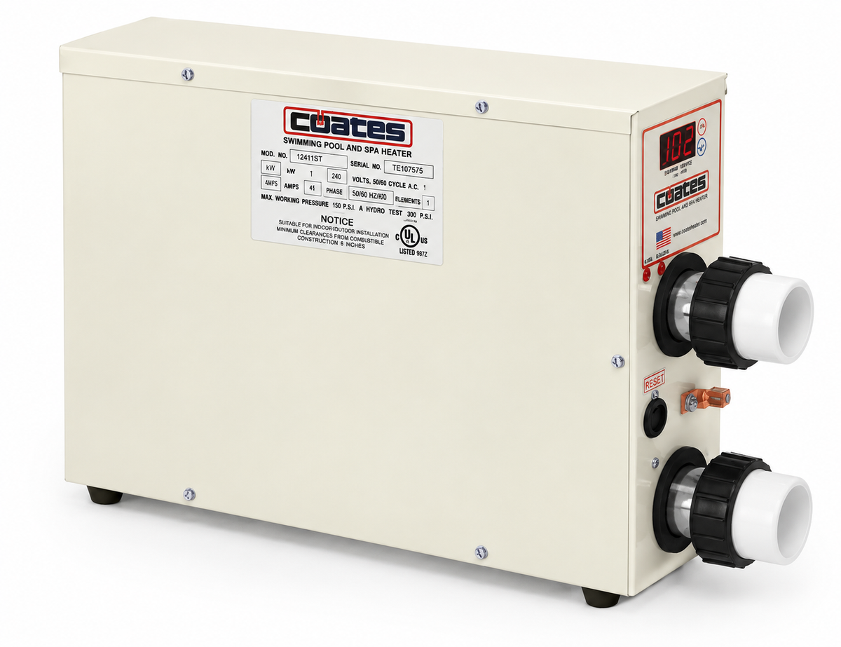 Coates 12411ST 11 kW swimming pool and spa heater