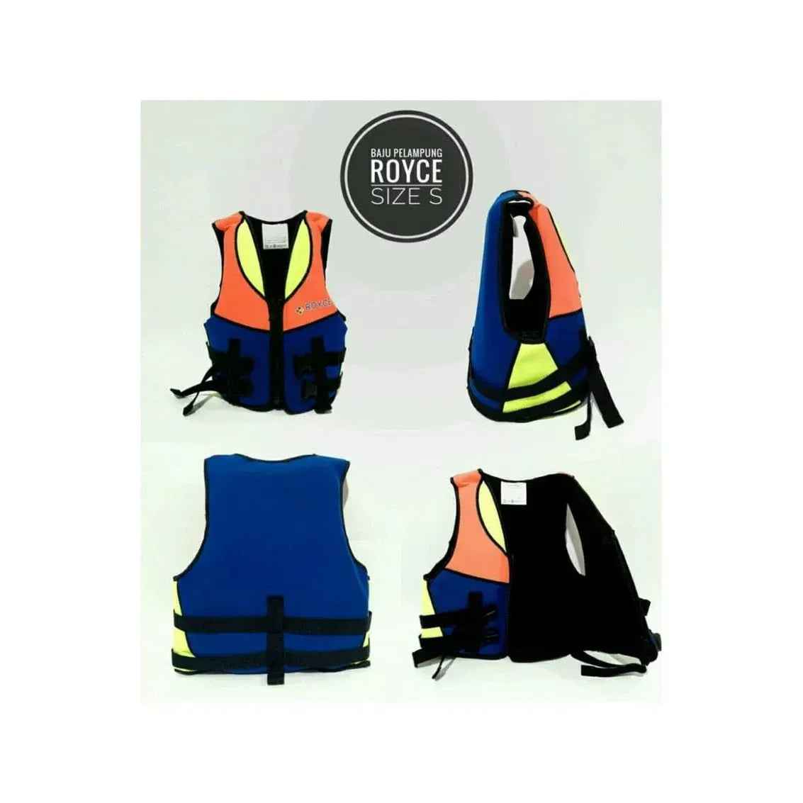 جاكت نجاة ملون للأنشطة المائية والاستخدامات المرتبطة بالسلامة | Colored life jacket for water safety.