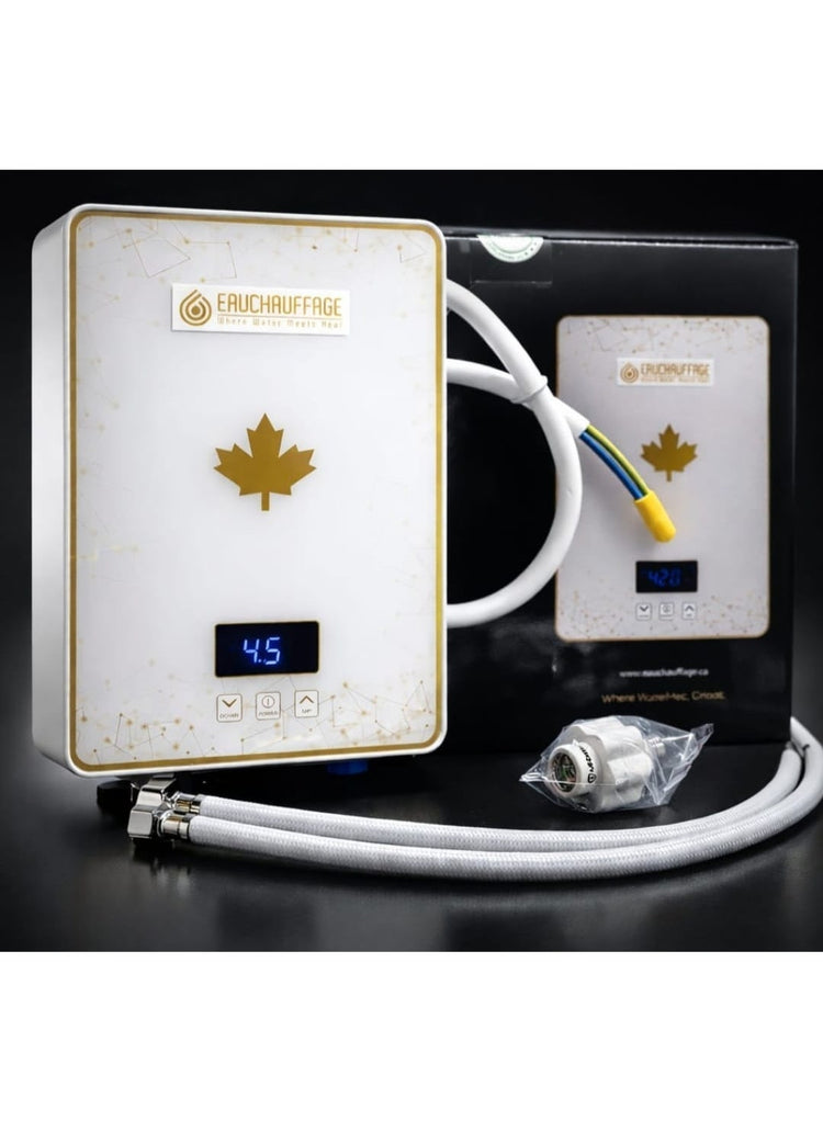Eau-Chauffage EC7 compact instant electric water heater | سخان مياه كهربائي فوري مدمج إيو-شوفاج EC7