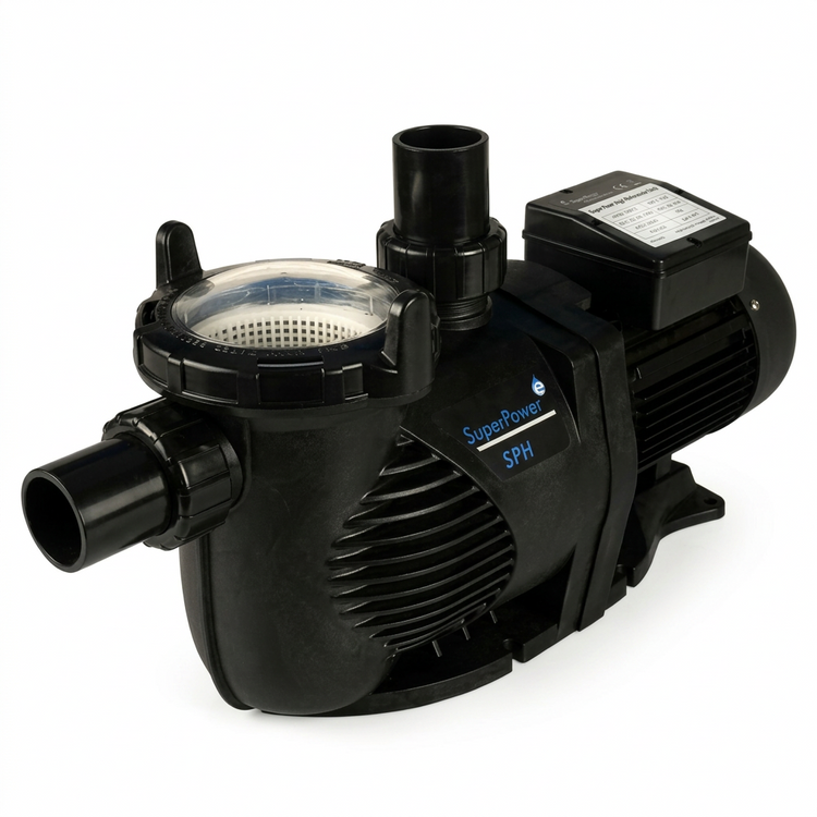 Emaux SPH Super-Power swimming pool pump on white background