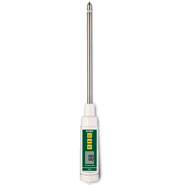 جهاز EXTECH MO750 لقياس رطوبة التربة في التطبيقات الزراعية | EXTECH MO750 soil moisture meter.
