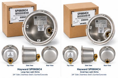 Hayward SP0606C4 large pool light niche