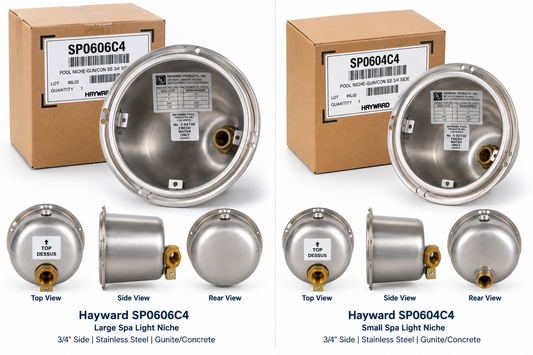 Hayward SP0604C4 small pool light niche