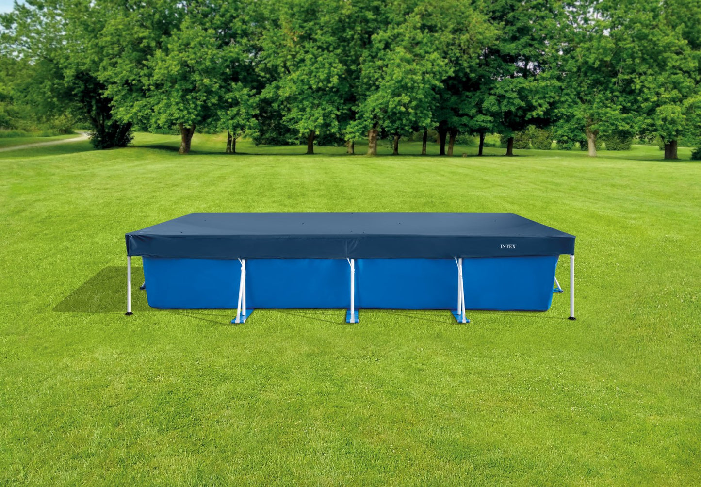 غطاء حمام سباحة مستطيل إنتكس | Intex Rectangular Pool Cover INT28039
