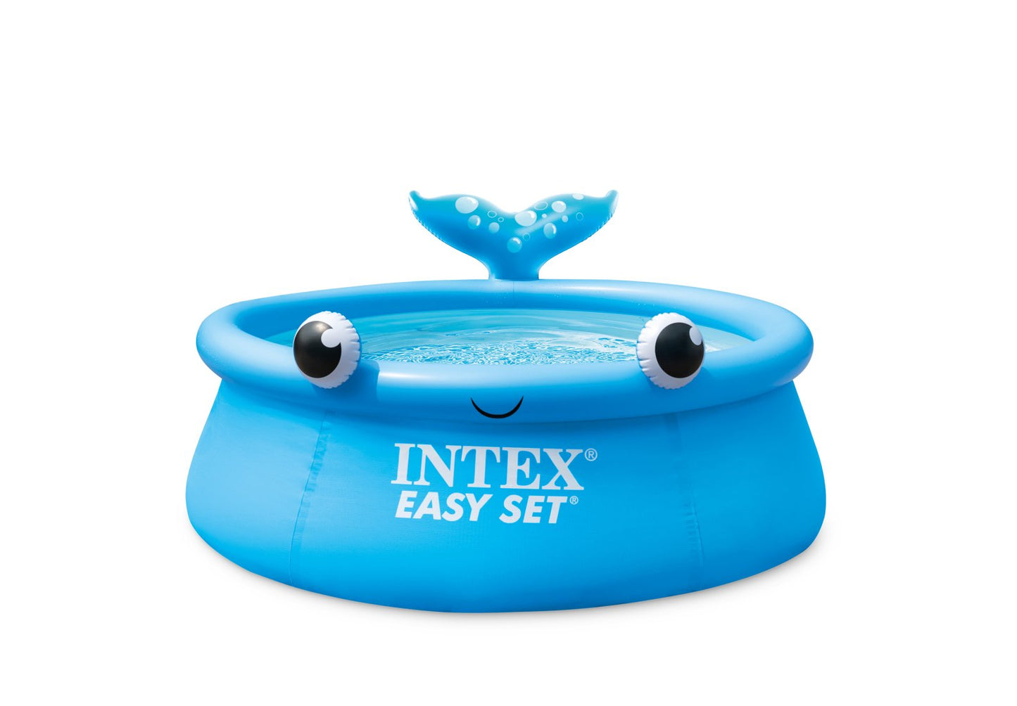 مسبح إيزي سيت جولي ويل 1.83 متر × 51 سم إنتكس | Intex Jolly Whale Easy Set Pool 1.83m x 51cm INT26102