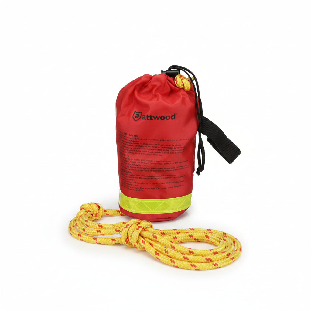 Attwood Rescue Line Throw Bag 50 ft | حبل إنقاذ Attwood
