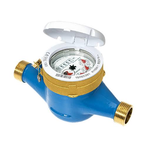 Brass Water Meter B Meters | عداد مياه نحاس ميكانيكي دقيق