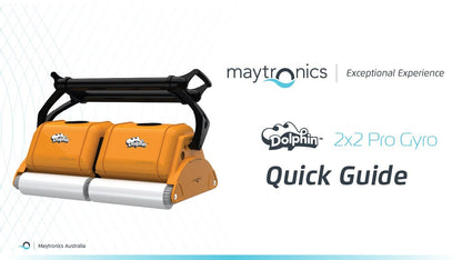 روبوت تنظيف المسابح الأوتوماتيكي | Dolphin 2x2 Gyro Pro Automatic Pool Cleaner WB