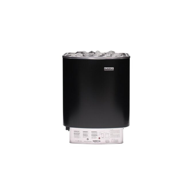 جهاز ساونا 12 كيلوواط أسود | NARVI ULTRA 12KW BLACK Sauna Heater