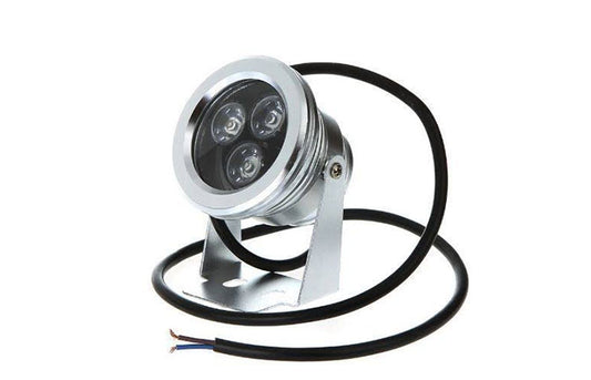 12v 6w LED كشاف نافورة ستيل اصفر بقاعدة