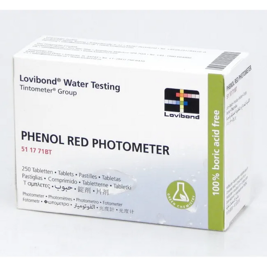 أقراص Phenol Red للفوتوميتر 250 قرص | اختبار pH