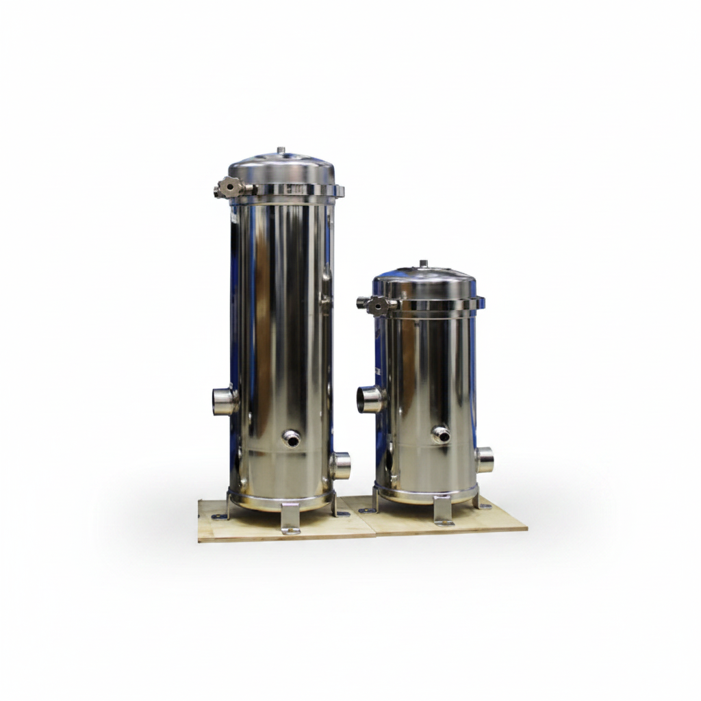 5-Cartridge Stainless Steel Filter Housing 30 Inch BN1-W5L3 | حاوية فلاتر ستانلس ستيل 5 شمعات 30 بوصة BN1-W5L3