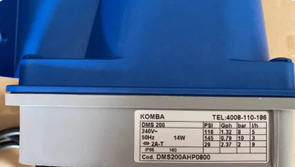 مضخة جرعات كيميائية SEKO DMS200 كهرومغناطيسية لحقن ومعايرة المواد الكيميائية بدقة عالية في أنظمة معالجة المياه والتحلية.