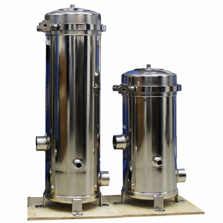 5-Cartridge Stainless Steel Filter Housing 10 Inch BN1-W5L1 | حاوية فلاتر ستانلس ستيل 5 شمعات 10 بوصة BN1-W5L1
