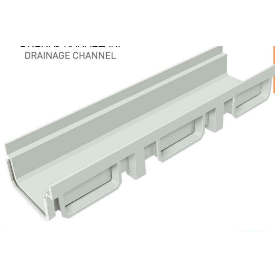 قناة جريل تركية رمادية 13 × 50 سم | Turkish Drain Channel 13 × 50 cm Grey