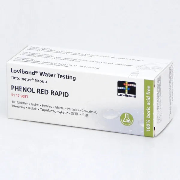 Lovibond Phenol Red Rapid Tablets 100 EA