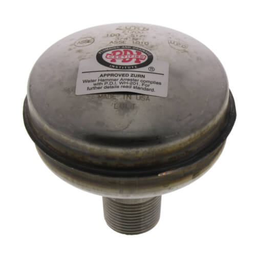 Zurn Z1700-100 Shoktrol water hammer arrestor Size 100